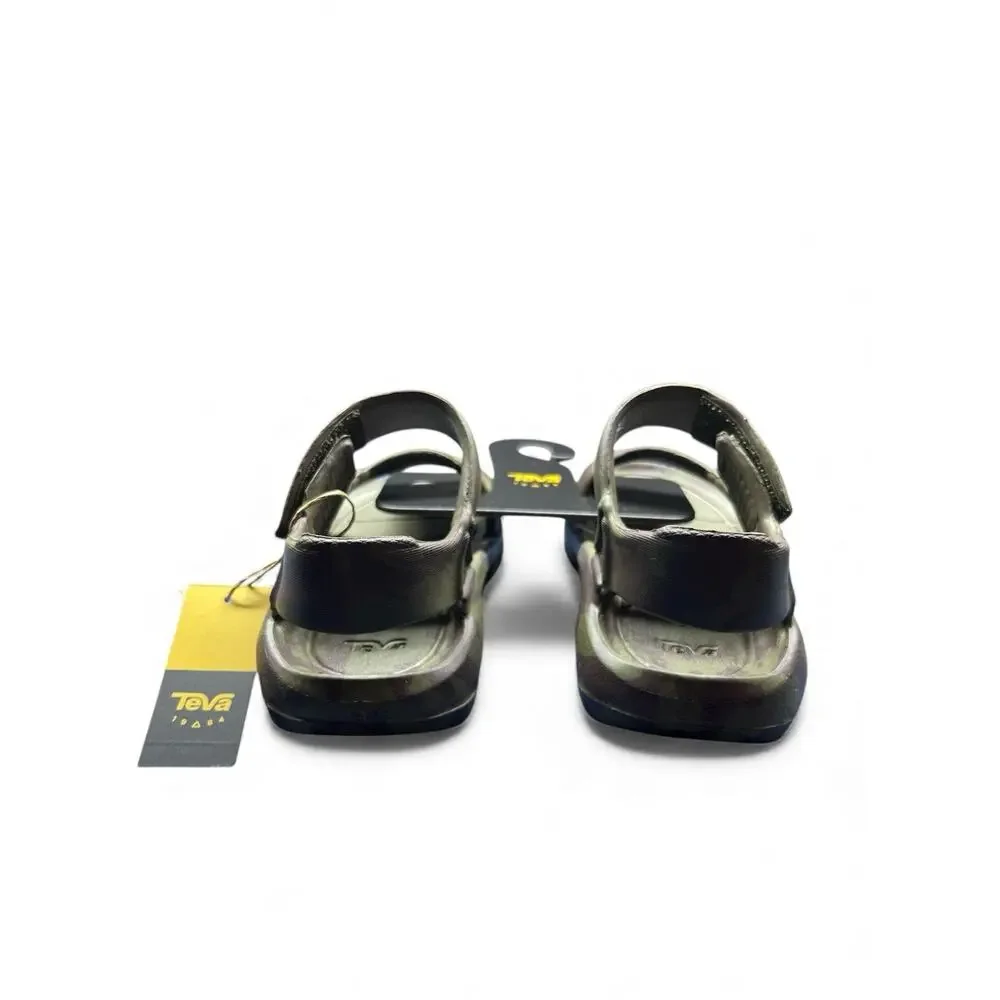Teva Hurricane Drift Huemix Olive Swril Sandals Kids Size 8 New